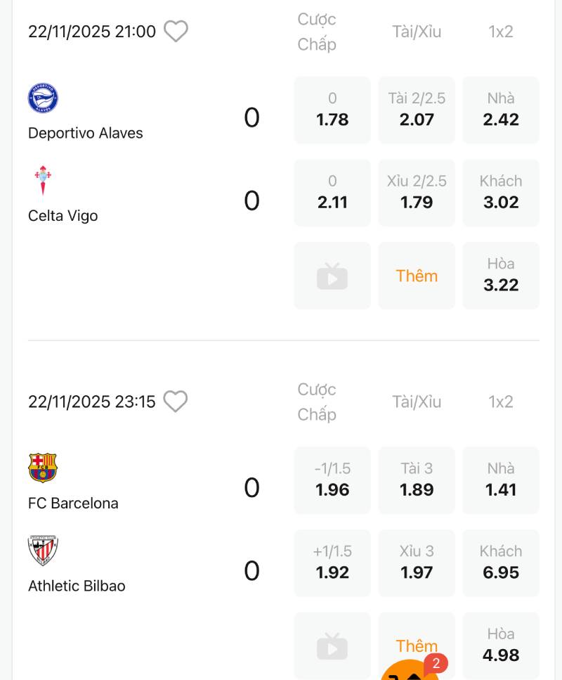 Kèo La Liga (Tây Ban Nha) Là Gì? Cách Chơi Và Lưu Ý 4 Lưu ý khi chơi kèo La Liga