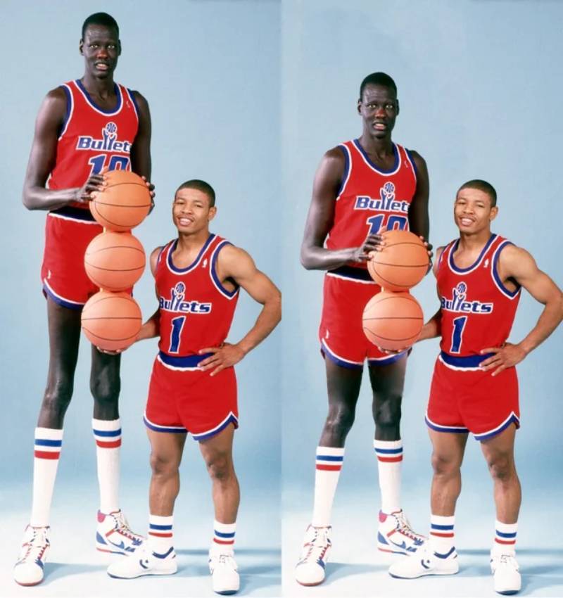 Top Cầu Thủ Bóng Rổ Cao Nhất Trong Lịch Sử - Những Con Ong Khổng Lồ 2 Manute Bol