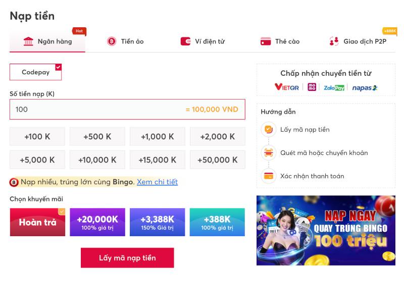 Hướng Dẫn Nạp, Rút Tiền Nhà Cái Net88 Chuẩn Nhất Cho Newbie 1 Nạp tiền Net88 qua ngân hàng – phổ biến nhất